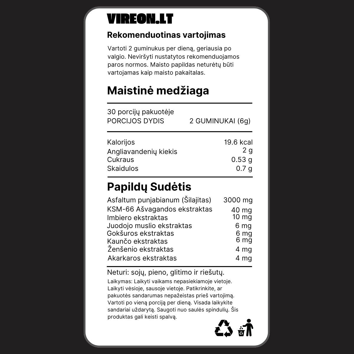 Guminukai vyrų pusiausvyrai